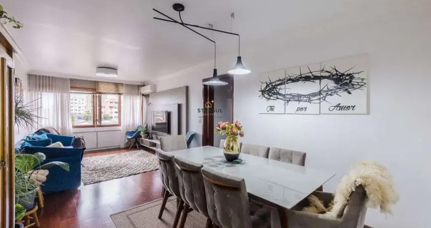 Apartamento de luxo à venda em canoas, centro, com 3 quartos, 117m²