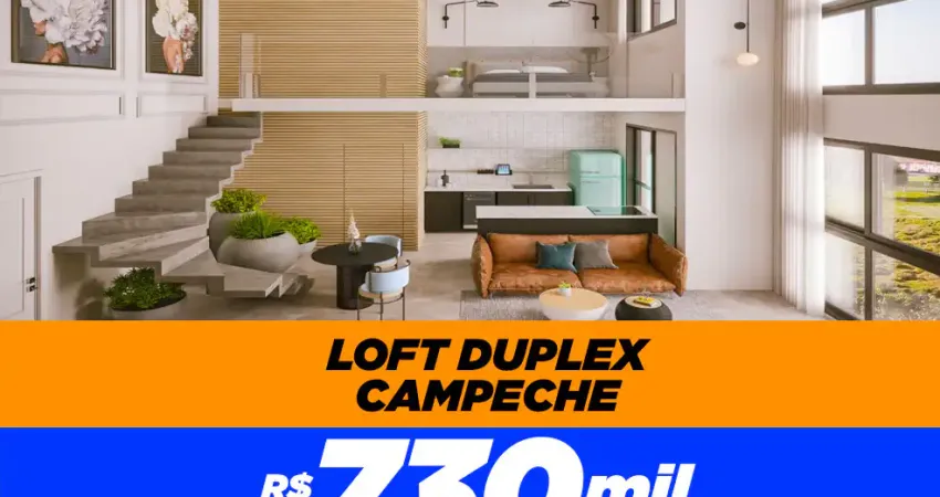Loft duplex com churrasqueira - infraestrutura completa - pronto
