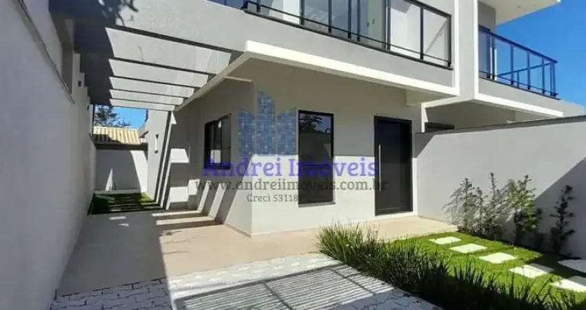 Sobrado geminado para venda em bombinhas, zimbros, 2 dormitórios, 2 suítes, 3 banheiros, 2 vagas