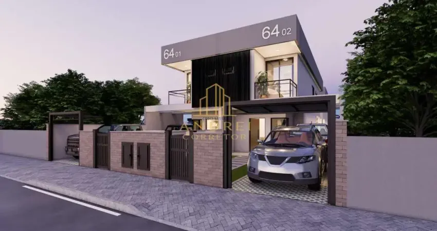 Sobrado geminado para venda em bombinhas, zimbros, 3 dormitórios, 3 suítes, 4 banheiros, 2 vagas