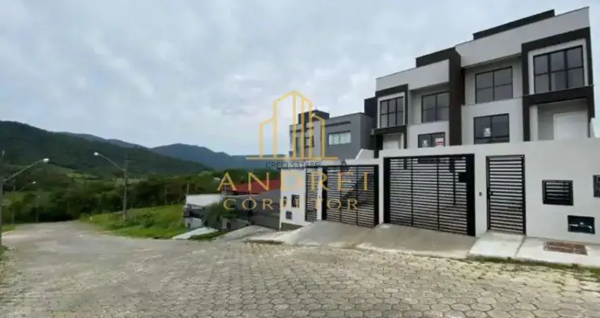 Sobrado geminado para venda em governador celso ramos, areias do meio, 3 dormitórios, 2 suítes, 3 banheiros, 1 vaga