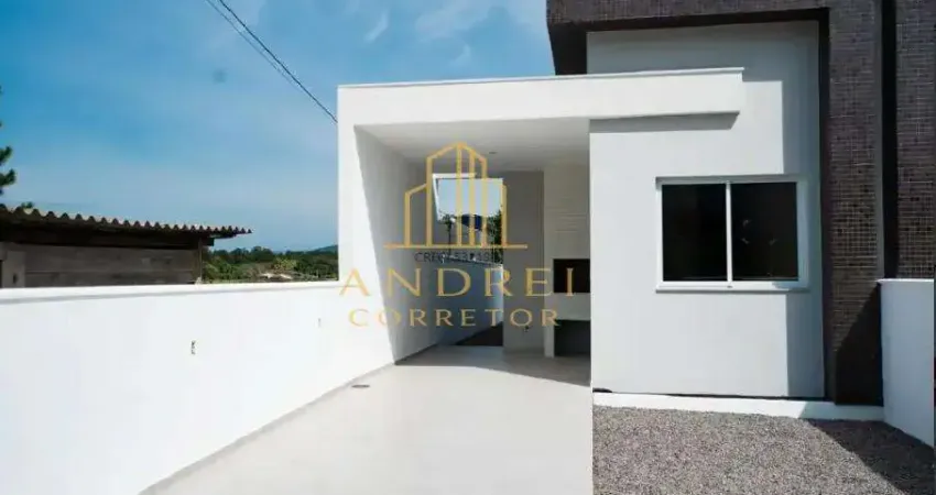 Sobrado geminado para venda em governador celso ramos, areias de baixo, 2 dormitórios, 1 suíte, 2 banheiros, 2 vagas