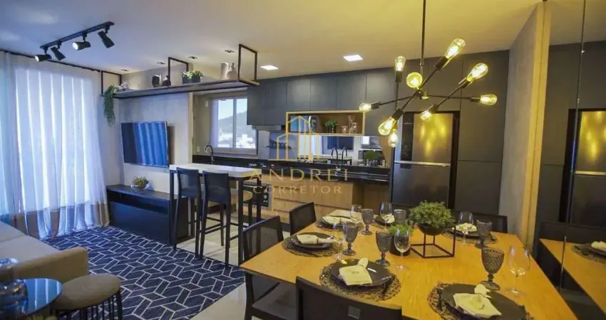 Apartamento para venda em itajaí, praia brava de itajaí, 2 dormitórios, 1 suíte, 2 banheiros, 1 vaga