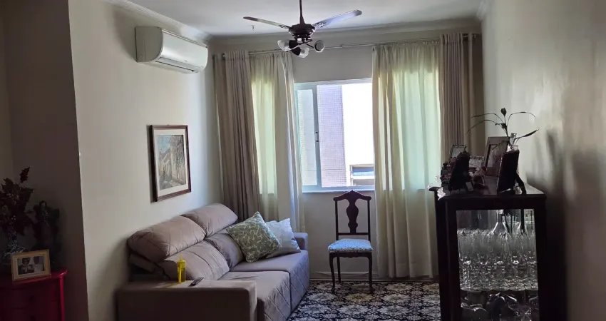 Excelente apartamento dois dormitórios na ponta da praia em santos