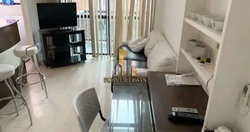 Flat mobiliado no edifício international duplex – 1 dormitório – moema/sp