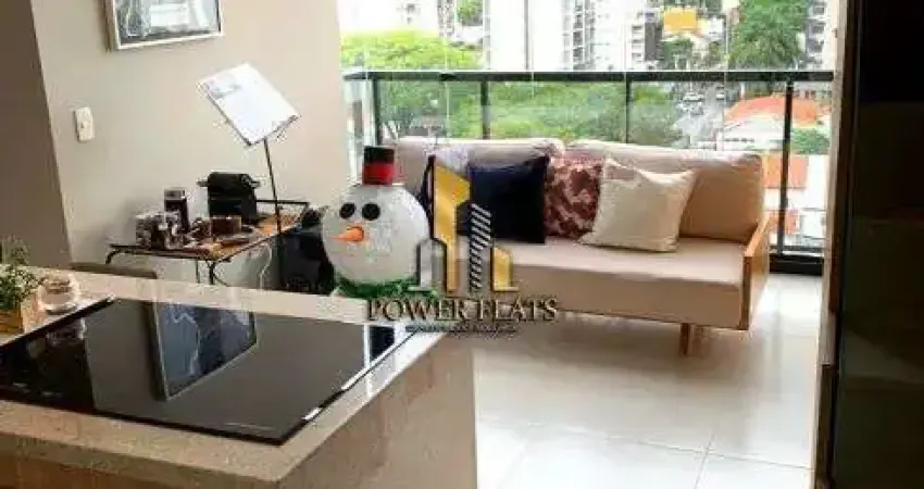 Flat mobiliado para aluguel e decorado no vox vila olímpia com 80m² e lazer completo