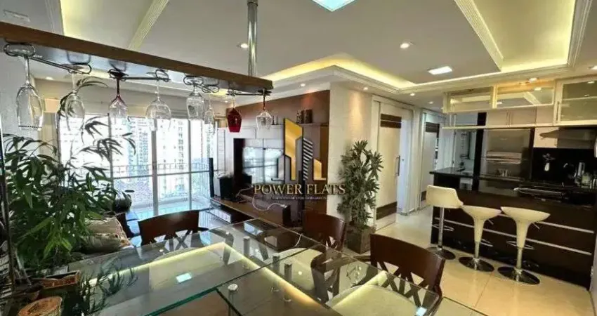 Oportunidade no itaim bibi! flat 2 suítes, 2 vagas e varanda gourmet – saint james residence