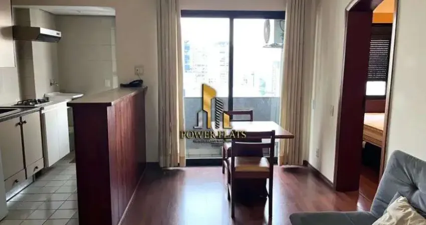Flat para aluguel em são paulo - moema - 48 m² - mobiliado - ritz