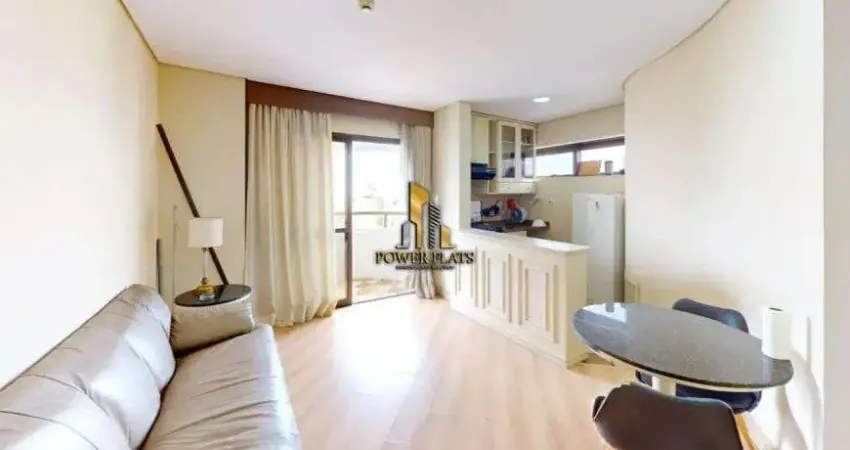 Flat mobiliado na bela vista - paulista wall street - andar alto - 1 suíte e vaga