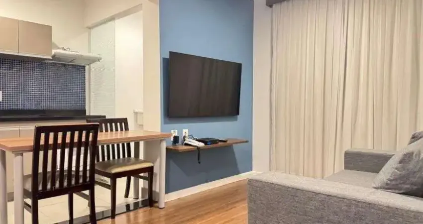 Flat mobiliado no royal brooklin – 2 dorms com varanda no coração da cidade monções!