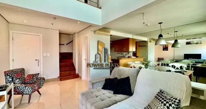 Flat duplex aluguel mobiliado no internacional residence | moema | 1 suíte e varanda