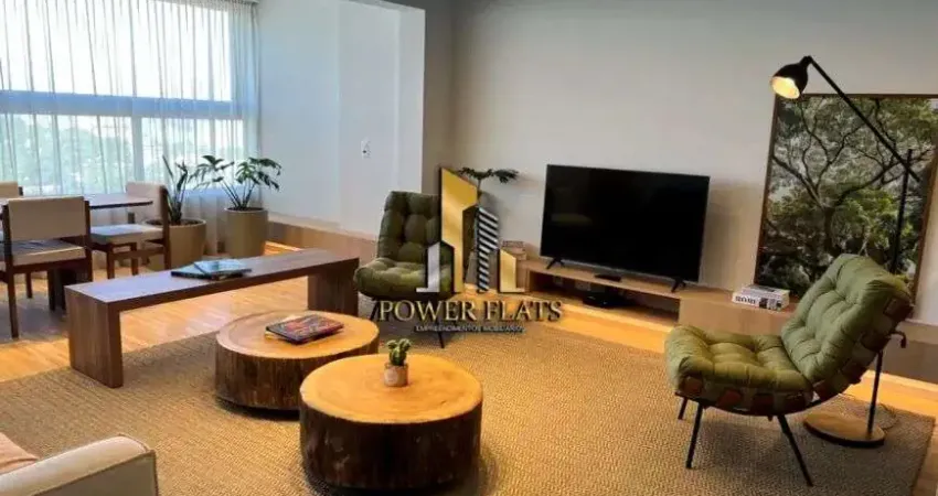 Flat imobiliado 1 suíte no edifício white – av. rebouças, 2880