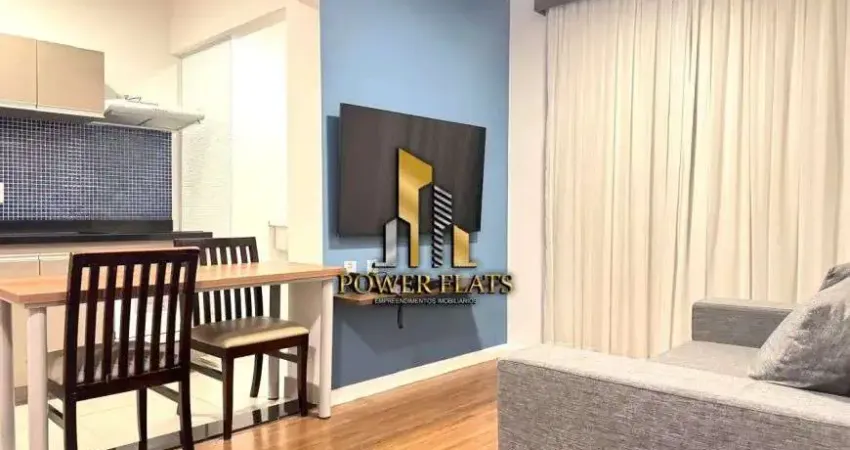 Lindo flat mobiliado à venda no royal brooklin – cidade monções, 2 dormitórios