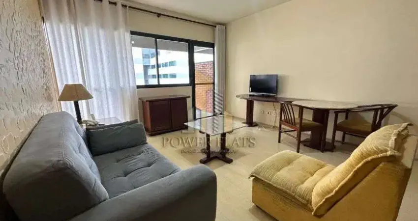 Flat mobiliado para aluguel - l'etoile residence service - alphaville - r$4.000/mês (tudo incluso)