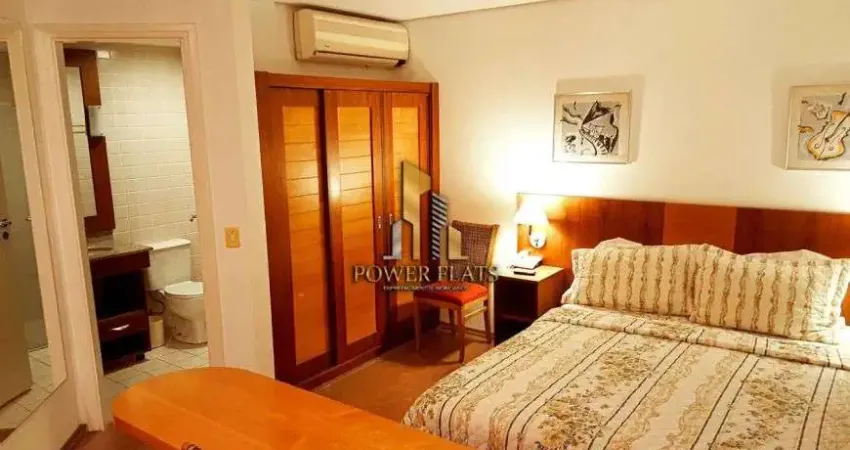 Flat times square – 1 dormitório mobiliado com vaga – planalto paulista / moema