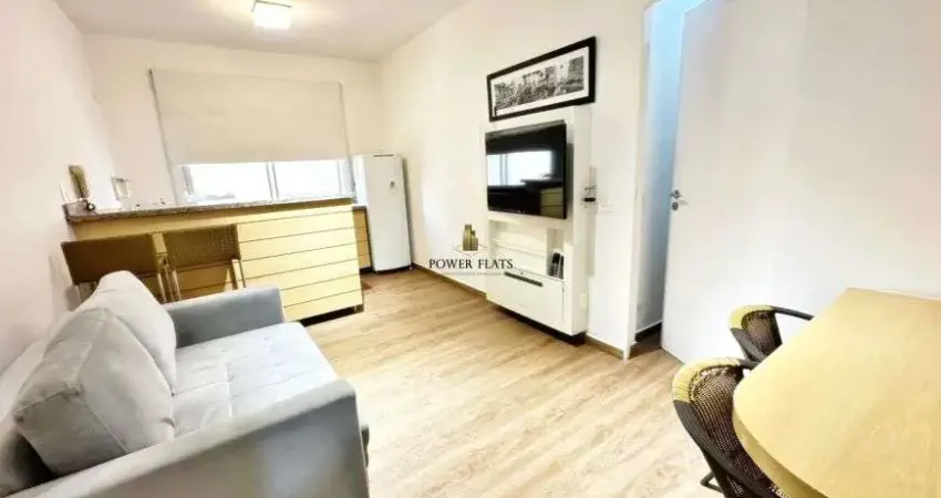 Flat mobiliado 1 quarto – 35m² – pinheiros/sp – lazer e conforto