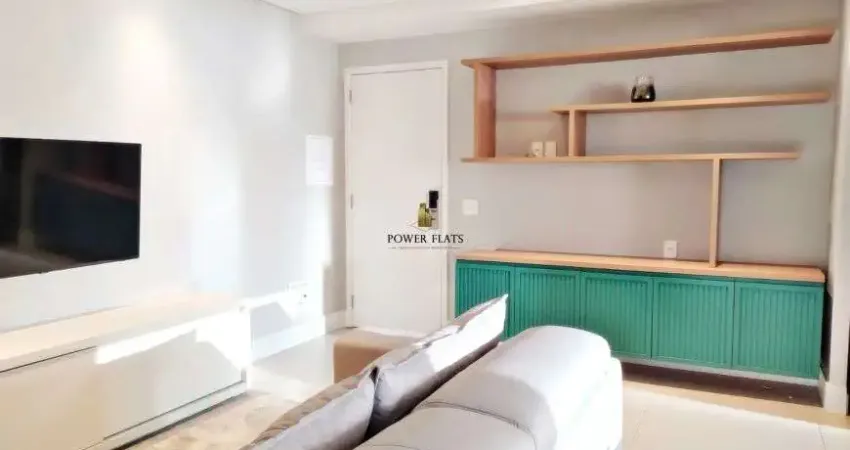 Flat mobiliado 2 quartos para aluguel em vila gertrudes – 40m², condomínio com lazer completo
