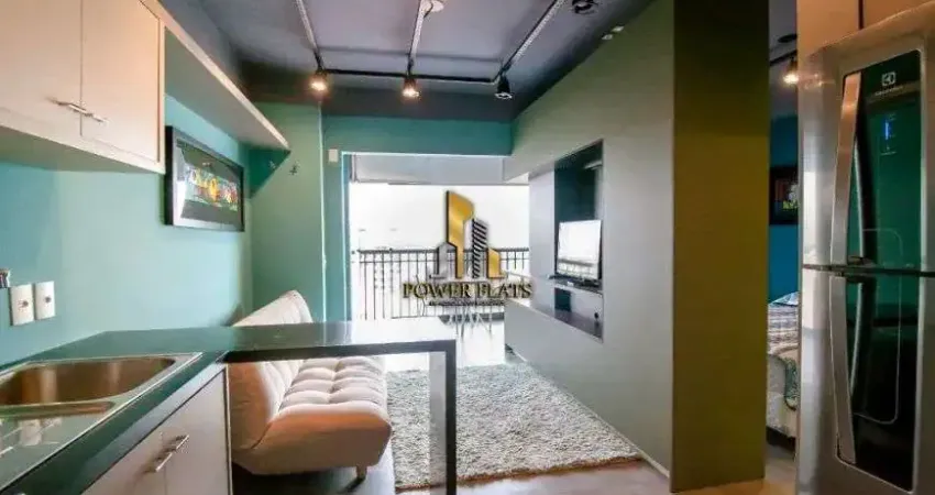 Flat mobiliado no edifício setin downtown brigadeiro | próximo à av. paulista e metrô brigadeiro