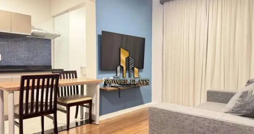 Flat mobiliado royal brooklin – 2 dormitórios e 2 banheiros em cidade monções