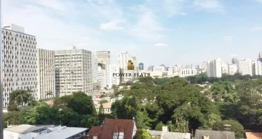 Apartamento mobiliado 1 quarto em pinheiros – 33m² – condomínio com lazer – são paulo