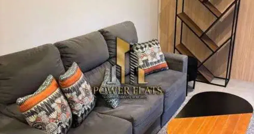 Flat mobiliado para aluguel com 44 m² e 1 dormitório – av. angélica | condomínio gallipoli