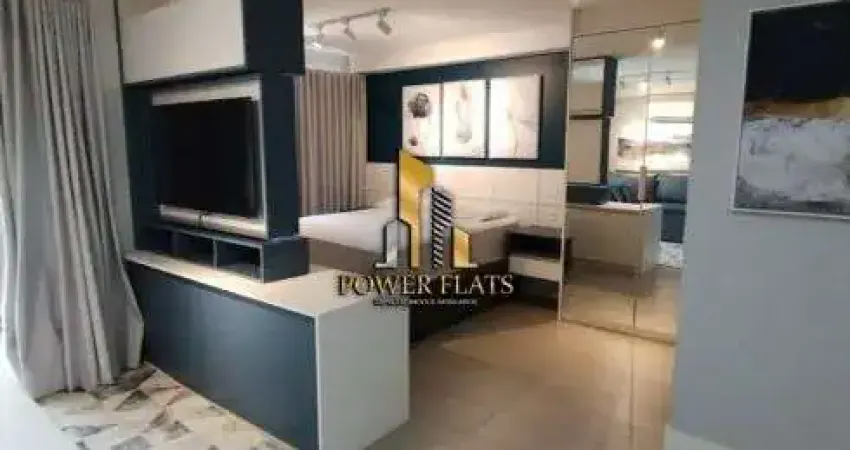 Flat imobiliado 2 dorms, 49 m², vista livre no club life - planalto paulista