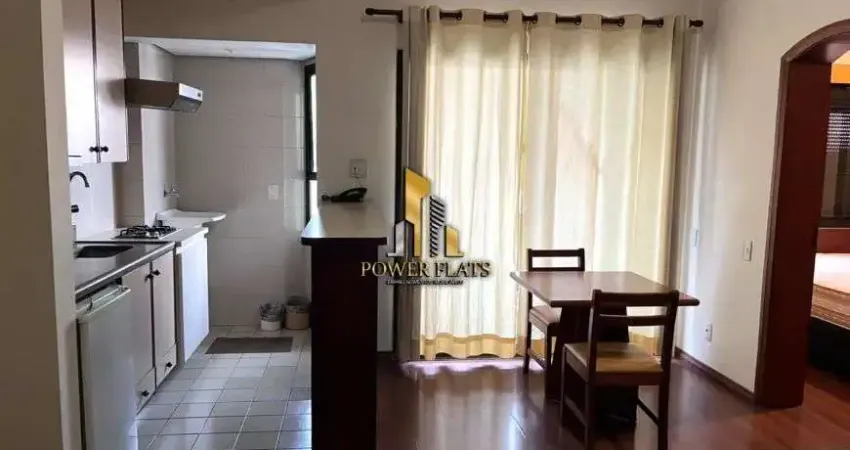 Flat para aluguel em são paulo - moema - 48 m² - mobiliado - ritz