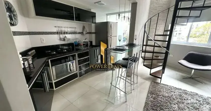 Lindo apartamento mobiliado para aluguel no palazzo gritti – vila nova conceição, com 45 m² e 1 vaga