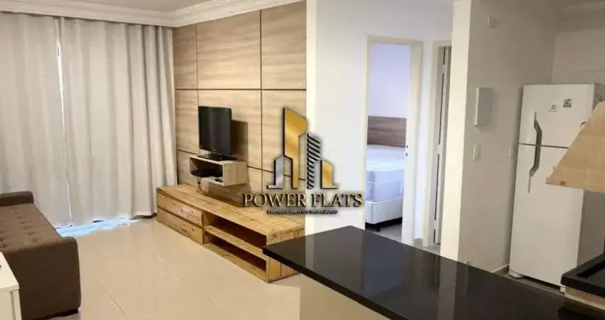 Flat mobiliado no central park – andar alto, vista incrível e localização premium!