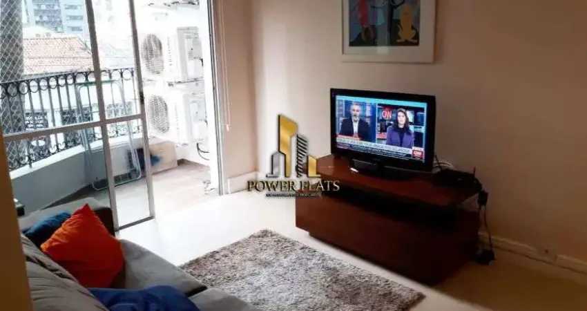 Flat mobiliado no saint thomas – 2 dormitórios – jardim paulista – são paulo