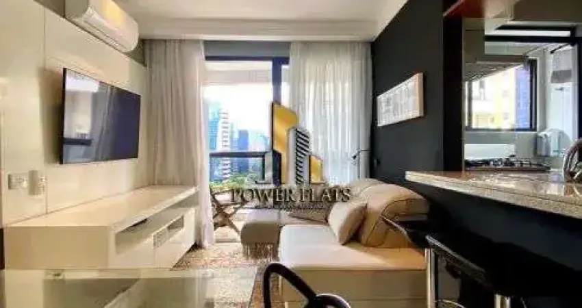 Flat de alto padrão no espaço alpha – mobiliado e completo na vila nova conceição - são paulo - sp