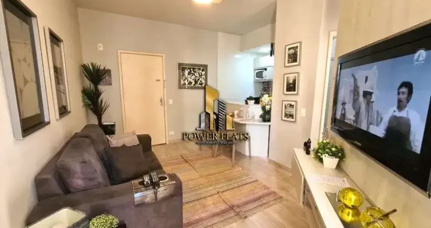 Viva perto de tudo! flat no stagium, 35m² com varanda e estrutura de resort!