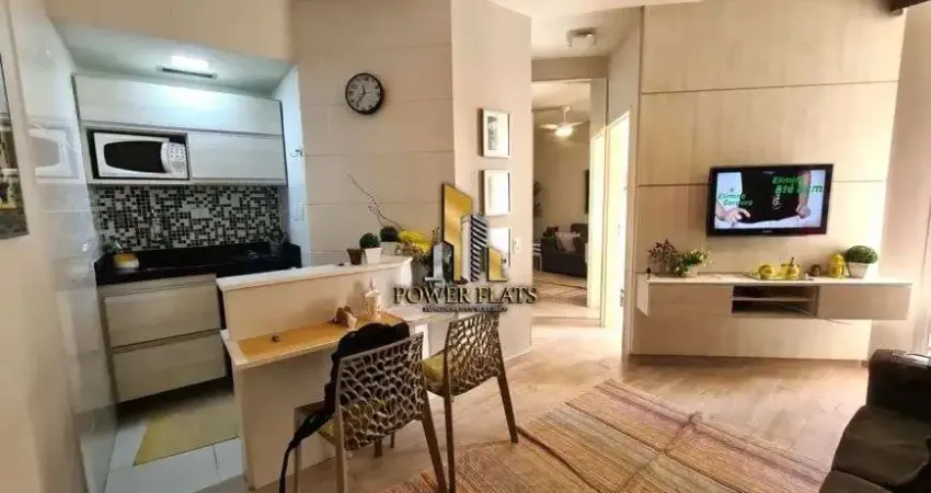 Viva perto de tudo! flat no stagium, 35m² com varanda e estrutura de resort