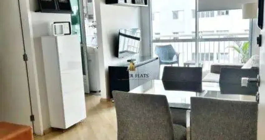 Flat duplex mobiliado para aluguel na vila nova conceição – 35m², 1 quarto