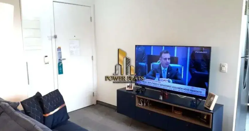 Flat 2 dormitórios no e-suítes congonhas - mobiliado, tudo incluso, 1 vaga