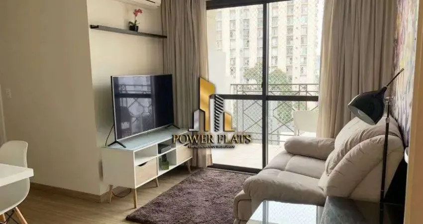 Flat quality alvorada – 2 dormitórios mobiliados na vila olímpia, sp