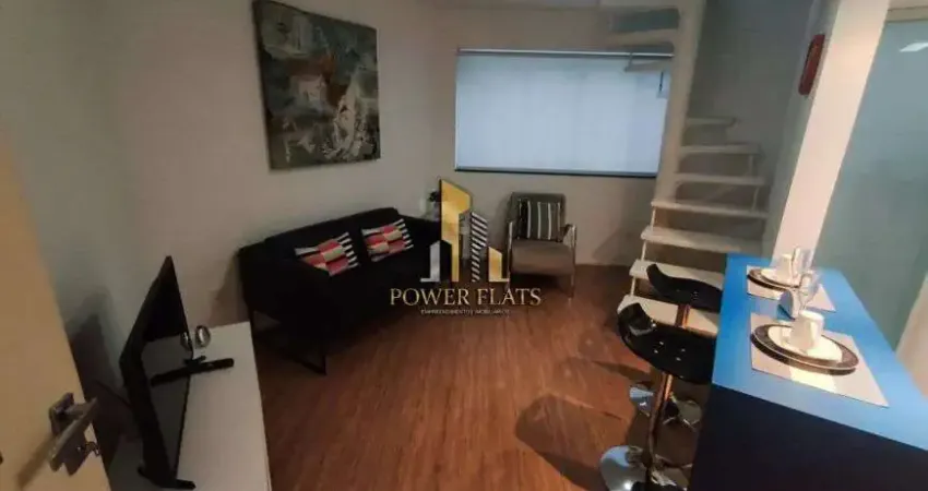 Flat mobiliado com 1 dormitório na vila nova conceição – palazzo gritti