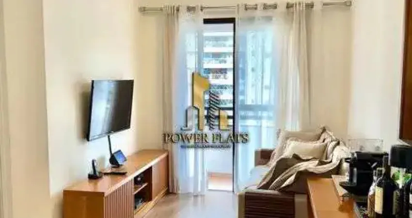 Flat de luxo mobiliado para aluguel no royal brooklin com 2 dormitórios e 63m²