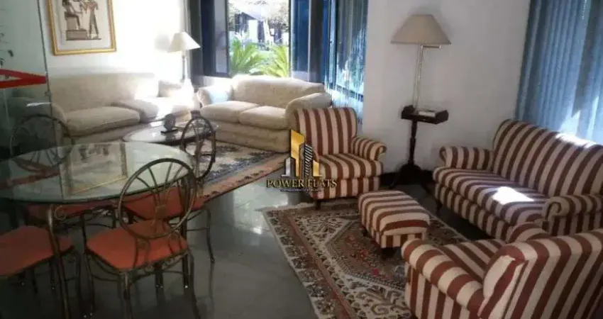 Flat para aluguel em são paulo - itaim bibi - 58m² - duplex - mobiliado