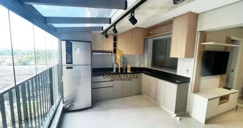 Flat mobiliado alto padrão – condomínio la vida | 1 dorm | santo amaro