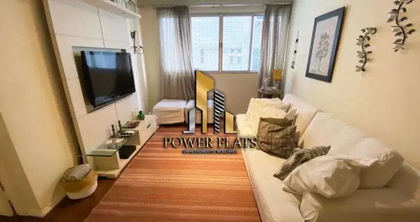 Apartamento espaçoso e mobiliado nos jardins – edifício carina, 3 dorms e 1 vaga