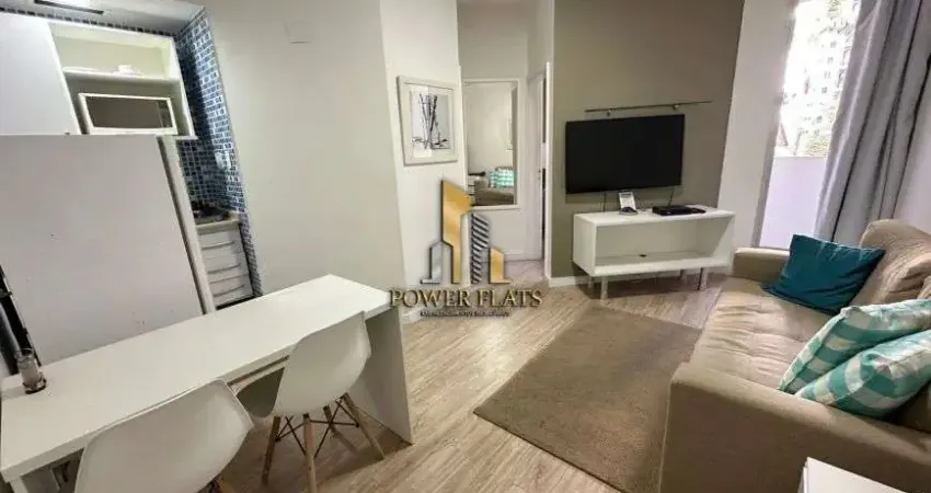 Flat mobiliado – 1 suíte, 1 vaga – stagium studio – jardins/sp