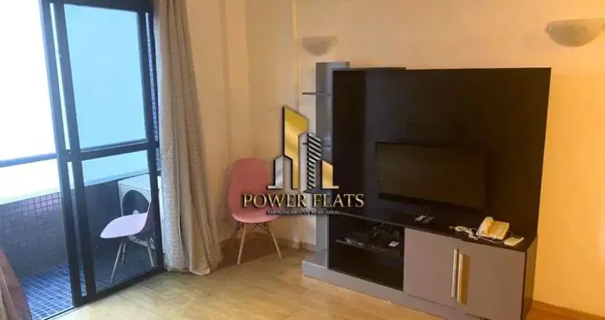 Flat mobiliado para aluguel no edifício moema duplex life – indianópolis, são paulo