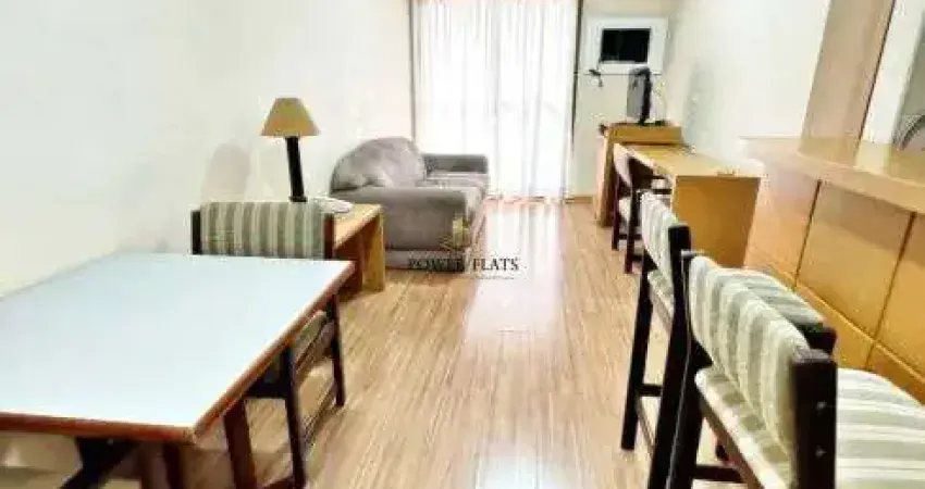 Flat mobiliado de 32m² para aluguel no jardim paulista – 1 quarto, piscina e academia
