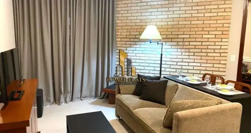 Flat mobiliado aluguel no golden tower residence – itaim bibi – 1 dormitório e 1 vaga