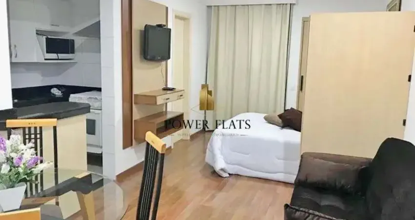 Flat mobiliado para locação – 33m², 1 quarto, 1 banheiro – campos elíseos/sp