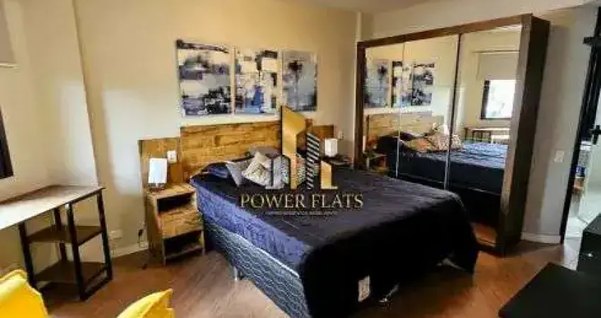 Flat parque plaza – 1 dormitório, mobiliado e localização premium no brooklin - são paulo - sp