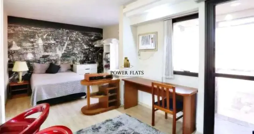 Apartamento mobiliado 1 quarto em moema – 37m² – condomínio com lazer completo – são paulo