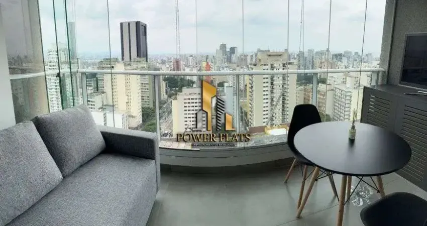 Flat mobiliado no london sp residence – 1 dormitório – consolação – são paulo