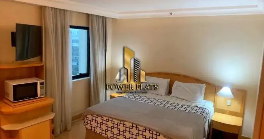 Flat mobiliado no meliá higienópolis – alto padrão e localização privilegiada!